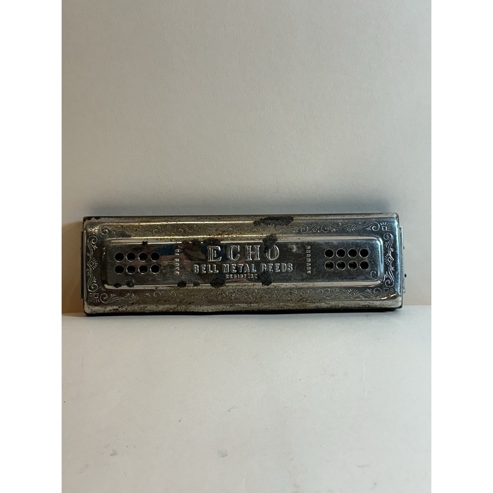 Vintage M. Hohner Echo Bell Metal Reeds Made In‎ Germany